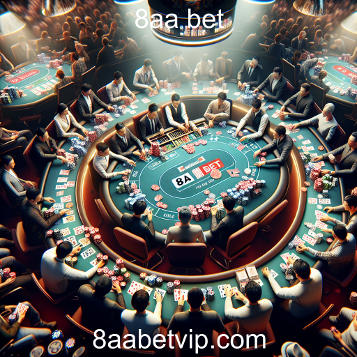 Atração do Pôquer no 8aa Bet: Estratégia e Emoção em Cada Mão